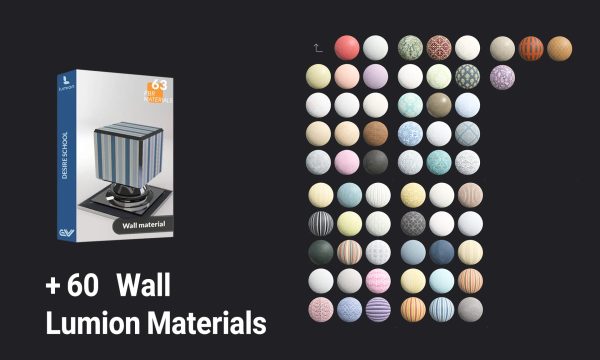 Lumion Wallcover Material Pack - Image 6