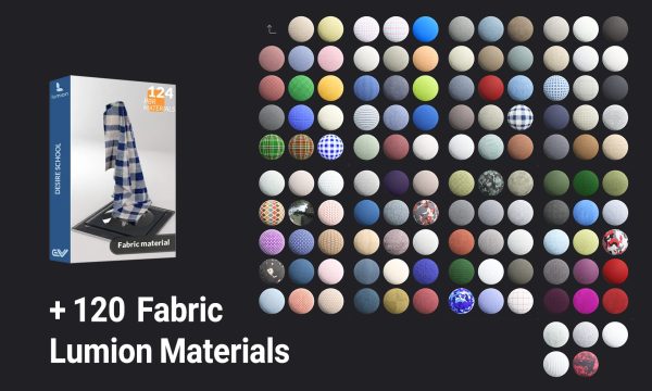 Lumion Fabric Material Pack - Image 6