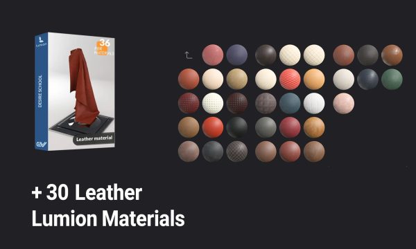 Lumion Leather Material Pack - Image 6